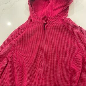 LIKE NEW! Zella Hot Pink Hooded Pullover